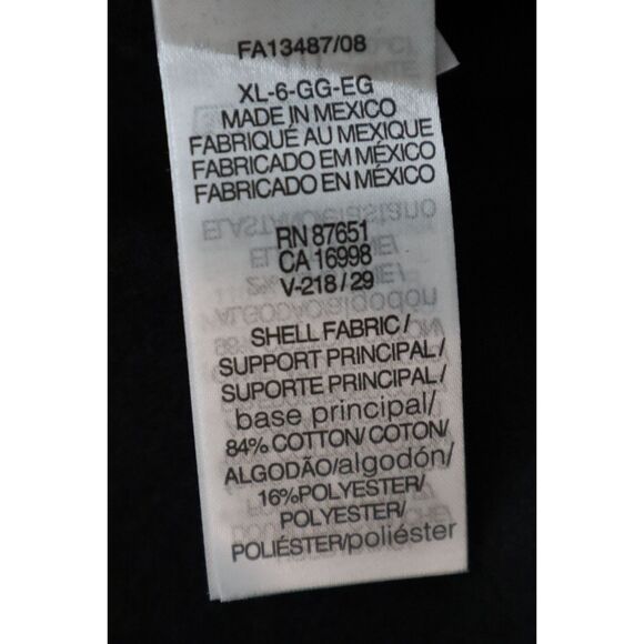 Lacoste Men's Sz XL Black Classic Fit Crocodile Logo Full Zip Hoodie Jacket - Picture 7 of 13